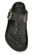 Ramses Black Stamped Leather