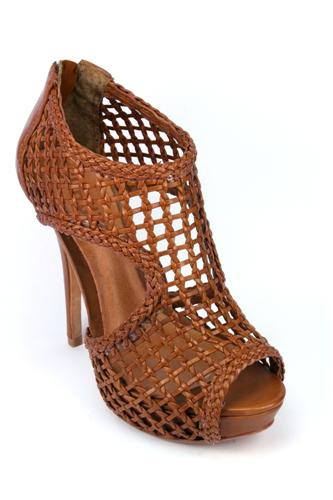 Ankle Sandal Brown Leather
