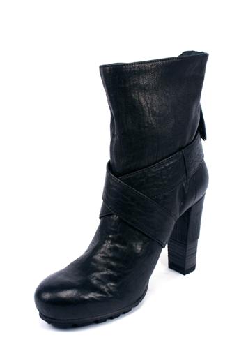 Ankle Boots Black Leather