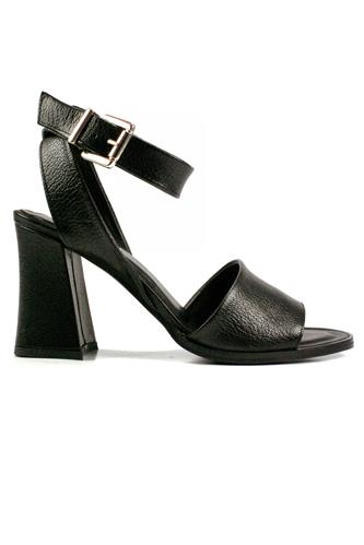 Sandal Black Leather