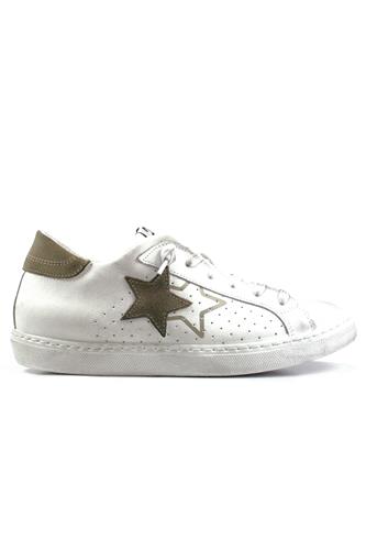 2SU Taupe Suede White Leather, 2STAR