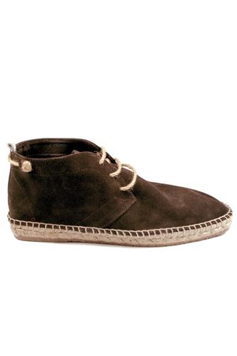 WILLIOTEspadrillas Lace Up Brown Suede