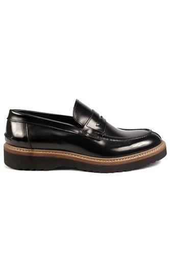 Moccasin Black Sharon Leather, WEXFORD