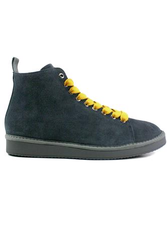 P01 Cobalt Suede Grey Yellow Laces, PANCHIC