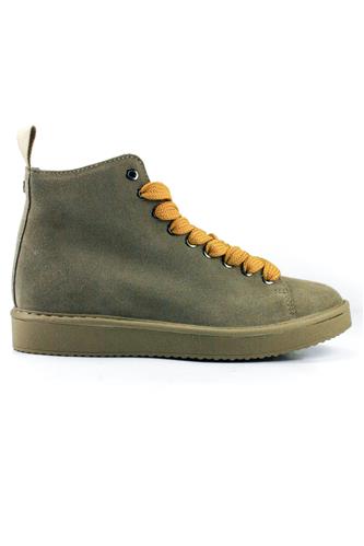 P01 Walnut Suede Yellow Laces, PANCHIC
